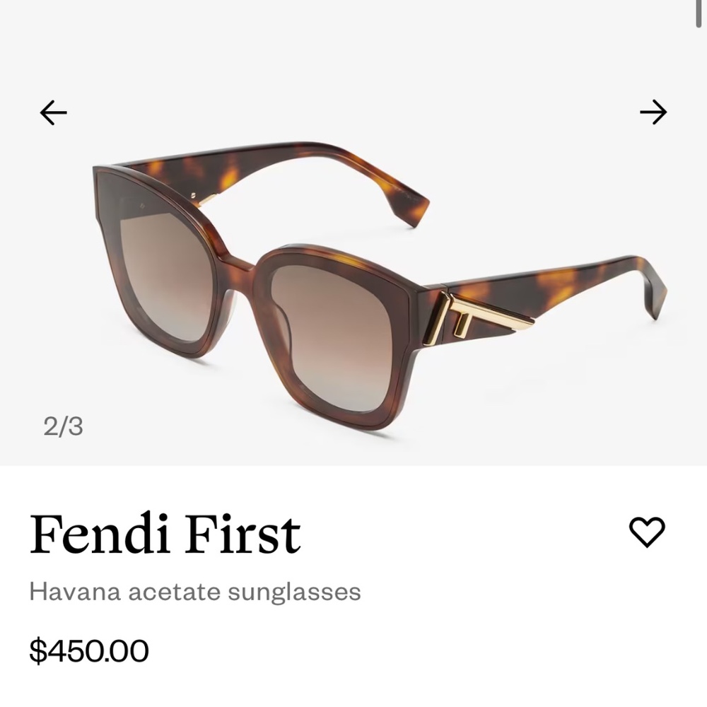 Fendi sunglasses